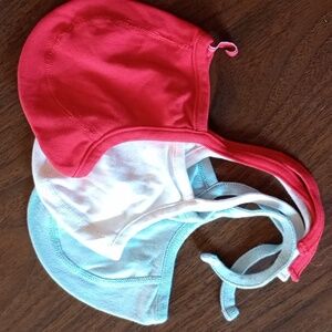 lot of 3 xxs & xs Hanna pilot caps